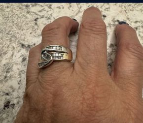 Stunning14K & Diamond Band Designed by Brandon Knaster Jewelry 1 ct (BKJ) - size 7   