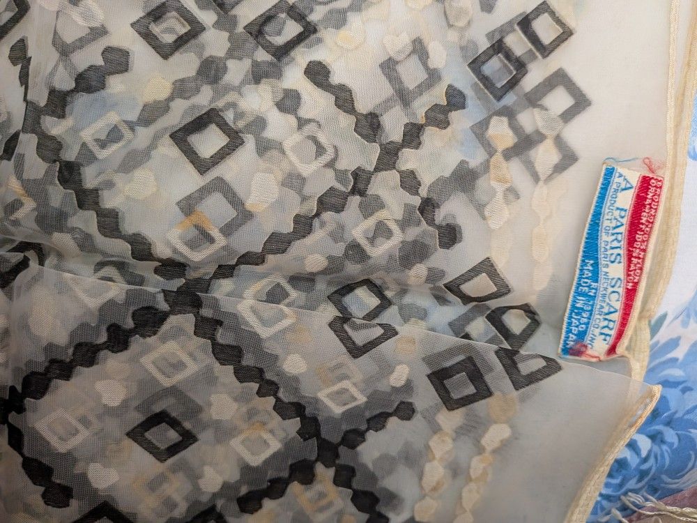 π Vintage Paris Scarf