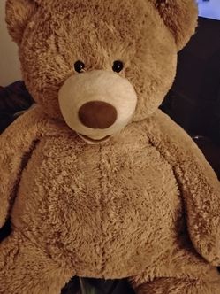 Large Brown Plush Teddy Bear