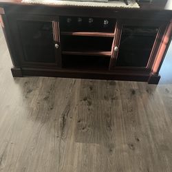 Wood TV Stand 