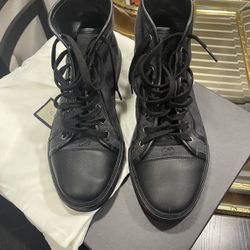 100% Authentic Men's Gucci High Top Sneakers