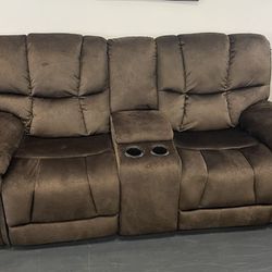 LOVESEAT AND SOFA! RECLINING! DELIVERY TODAY! ZERO DOWN! NO CREDIT NEEDED! 
