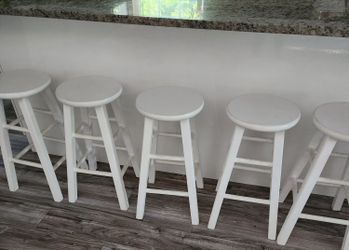 White Counter Chairs Sale 