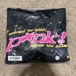 Black Punk Sp5der Hoodie 