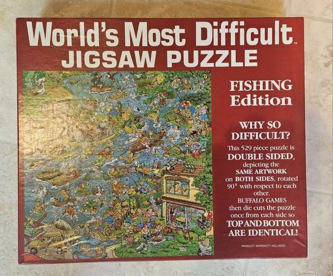 Jigsaw Puzzle - Fishing Edition