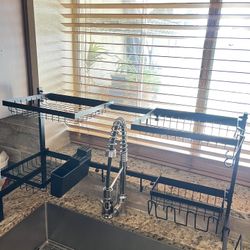 New over the sink dish rack Expandable