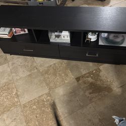 Tv Stand  60 Inch Dark Brown 