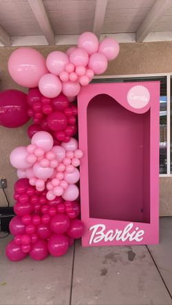 Barbie Theme Backdrop