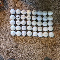 40 Like New Golf Balls