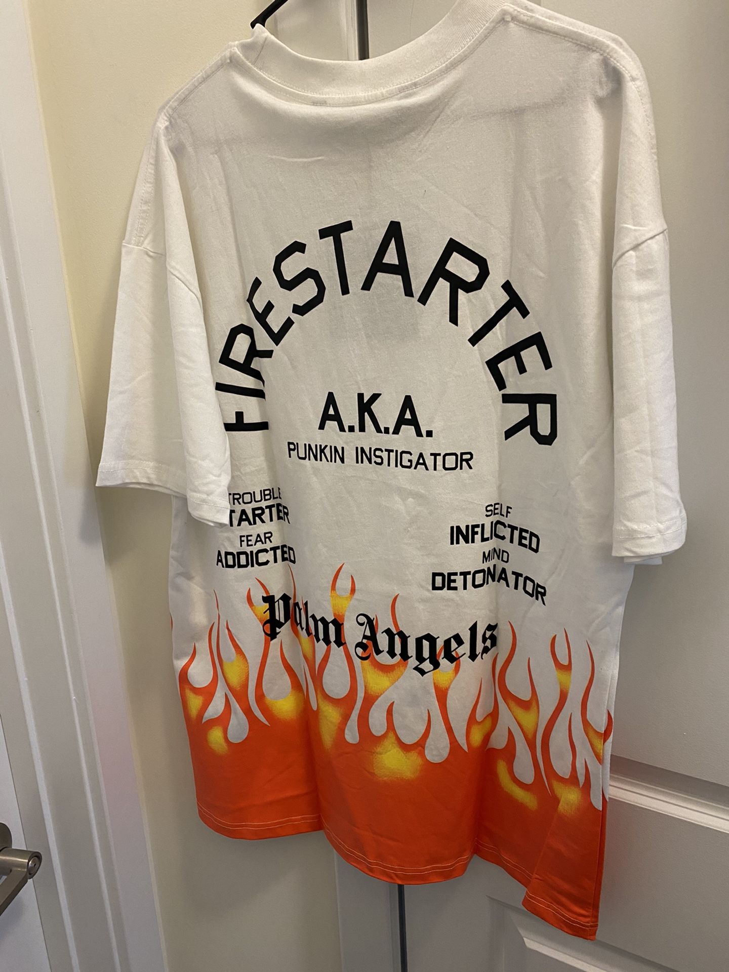 Palm Angels Firestarter Tshirt Size XL