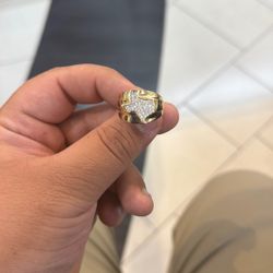10k Gold Texas Ring All Sizes 