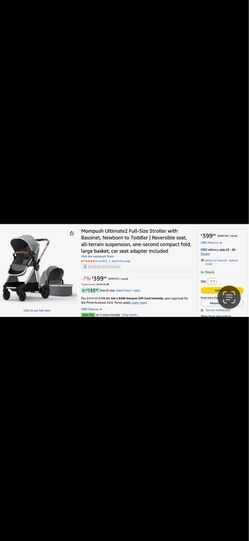 Kid stroller and baby carrier combo