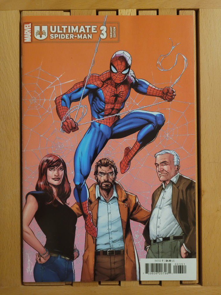 Marvel Comics ULTIMATE SPIDER-MAN #3 (Mark Bagley Connecting Variant)
