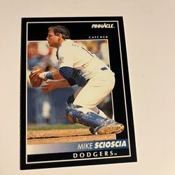 Mike Scioscia 1993 Pinnacle Card #210