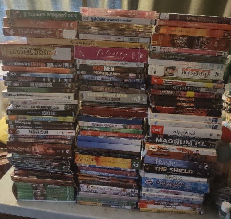 120+ DVD TV Series Movies Will Not Separate