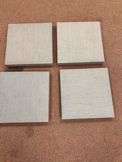 Lot of four acoustic panels for sound studio