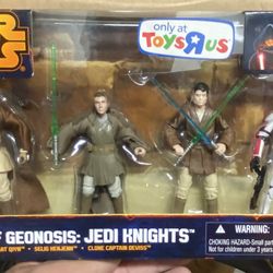 Battle of Geonosis Jedi Knights Set 2 Toys R Us Exclusive New $275