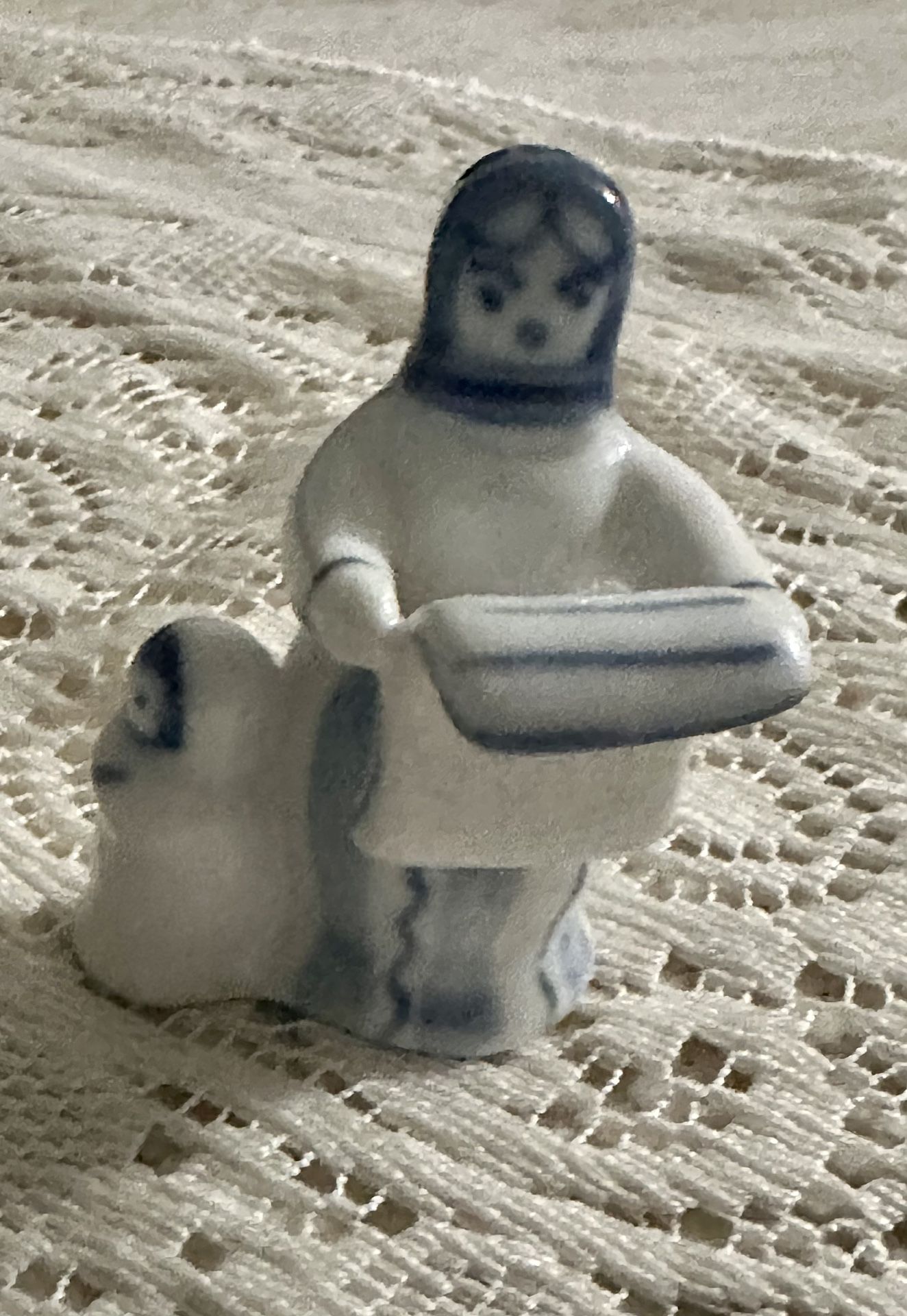 Hand painted Russian Figurine