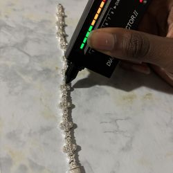 VVS1 Moissanite Cross Star Bracelet 