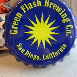 Green Flash Brewing Tin Tacker