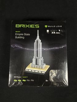 BRIXIES Empire State Building 353-Piece Building Set – New Sealed