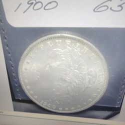 9 MS Uncirculated Morgan Silver Dollars