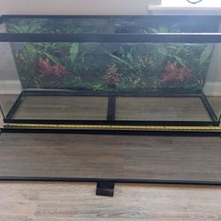 55 Gallon Tank + background