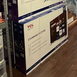 58” TCL Smart 4k Roku Led Tv 
