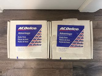 New Pair ACDelco Rear Brake Rotors 18A2558A