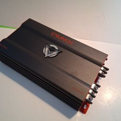 CRUNCH 3725 WATTS MONOBLOCK 1 OHM STABLE BUILT-IN CROSSOVER WITH BASS CONTROL CAR AMPLIFIER ( BRAND NEW PRICE IS LOWEST  )