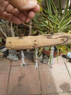 Drift wood sun catcher..
