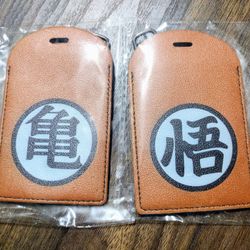 NEW Set Of 2 Dragon Ball Z Luggage Tags