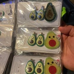Avocado hair charms