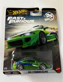 Hot Wheels Premium  1995 Mitsubishi Eclipse Fast & Furious