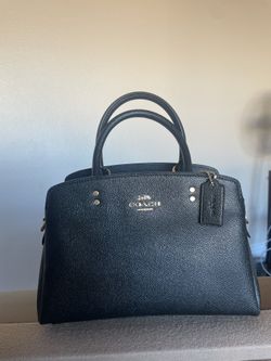 Coach Black Mini Lillie Carryall