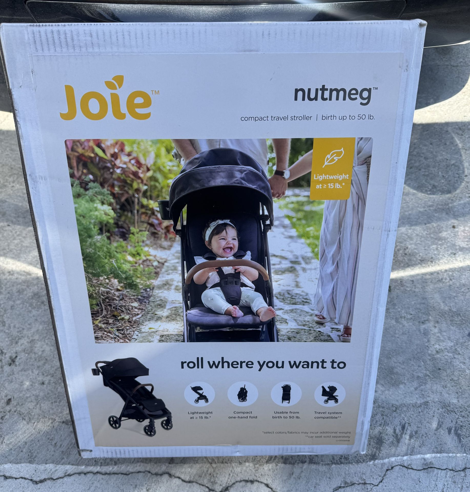 Joie Nutmeg Compact Stroller