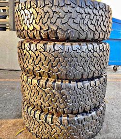 285/75/16 Bfgoodrich 📍📍 Vendo un set de llantas con 80% de vida las 4 📍🌟