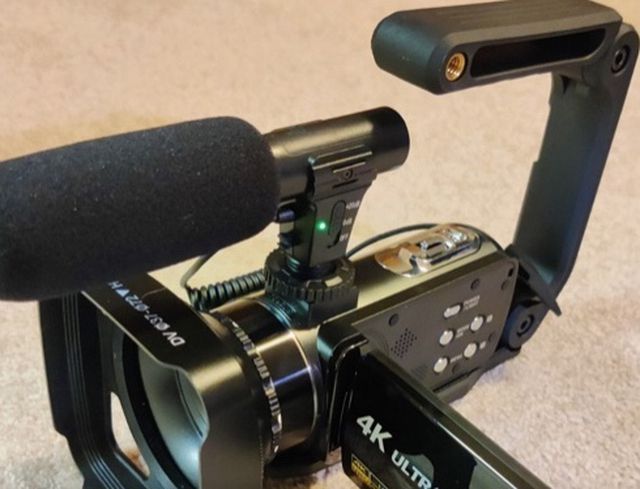 Linnse 4k camcorder Video Camera Cam For Vlogging Youtube