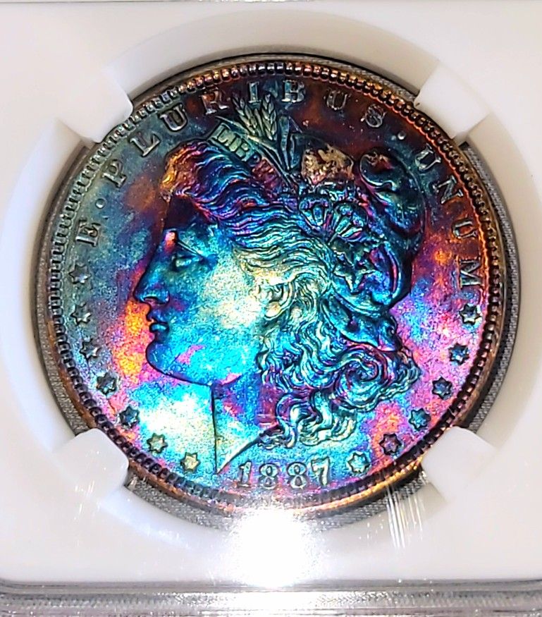 1887-P Morgan SILVER Dollar MS66