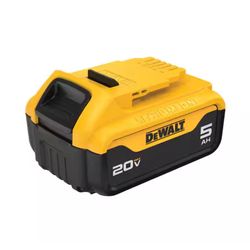DEWALT 20V MAX Premium Lithium-Ion 5.0Ah Battery Pack