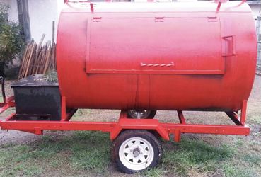 Large BBQ Smoker