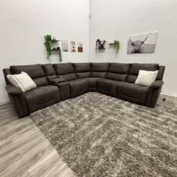 Sectional Couch Power Recliner - Free Delivery 