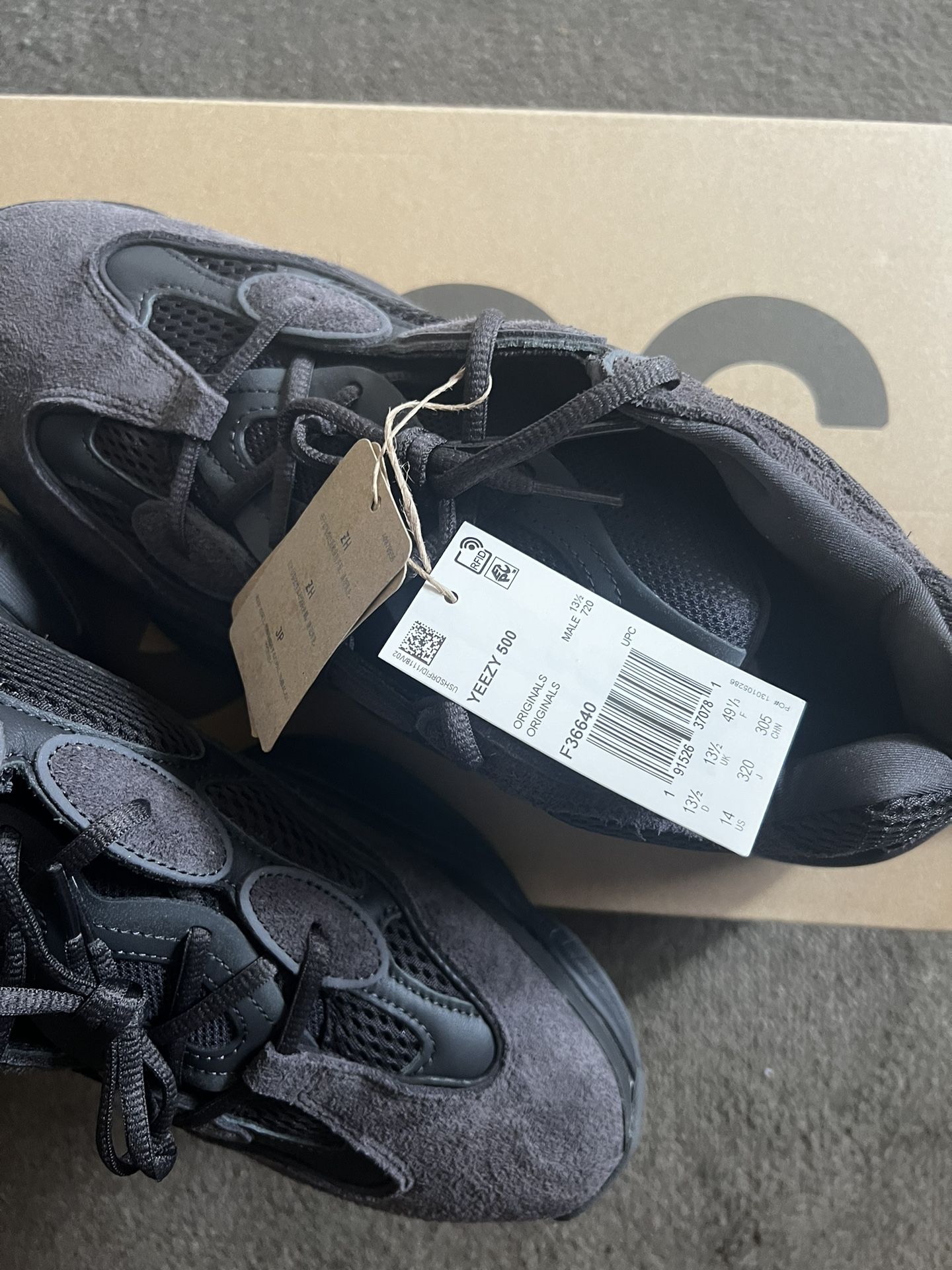 Adidas Yeezy 500 Utility Black