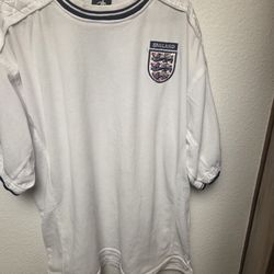 UMBRO ENGLAND 1(contact info removed)-2001 NATIONAL TEAM FOOTBALL SHIRT SOCCER JERSEY Sz XXL
