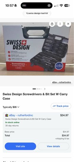 Swiss design tool set