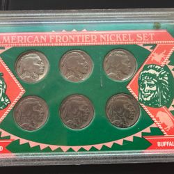 Six Buffalo Nickels