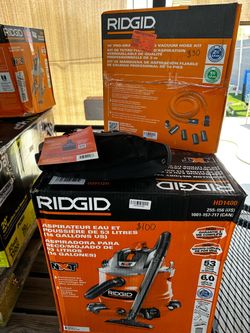 Ridgid 14 gal vacuum