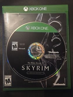 Xbox One Complete Skyrim The Elder Scrolls V Special Edition Video Game