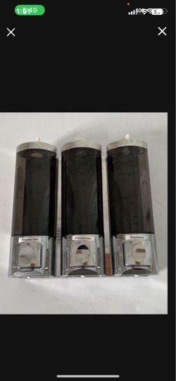 Shampoo/Conditioner/Body Wash Wall Dispenser
