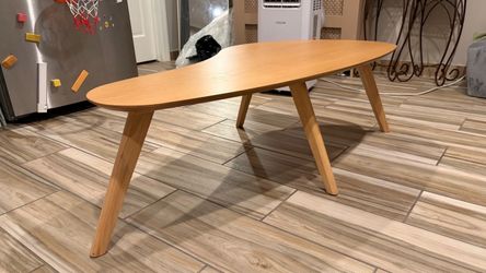 Wegman Furniture Lima Bean Shaped Coffee Table
